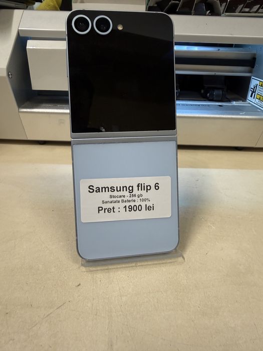 Samsung flip 6  / 256 gb / 100% baterie / garantie