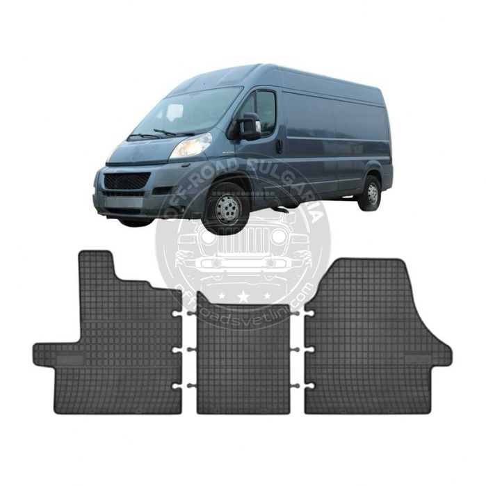 Полски Гумени стелки за бус Peugeot Boxer 2 Gen след 2006 година