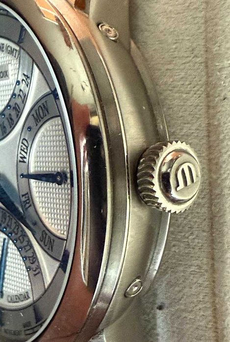 Часовник Maurice Lacroix Triple Retrograde - оригинал, безупречен