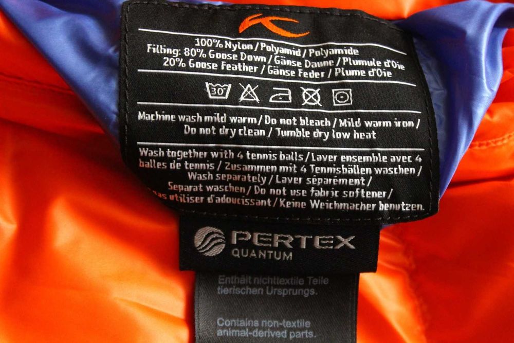 KJUS - мъжко двулицево пухено яке, пухенка, размер 52(L)