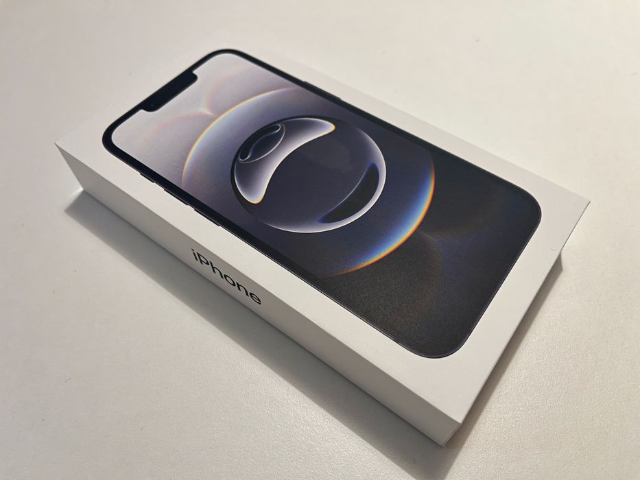 Apple iPhone 16e 128GB BLACK - нов и запечатан, гаранция 2 години от Виваком