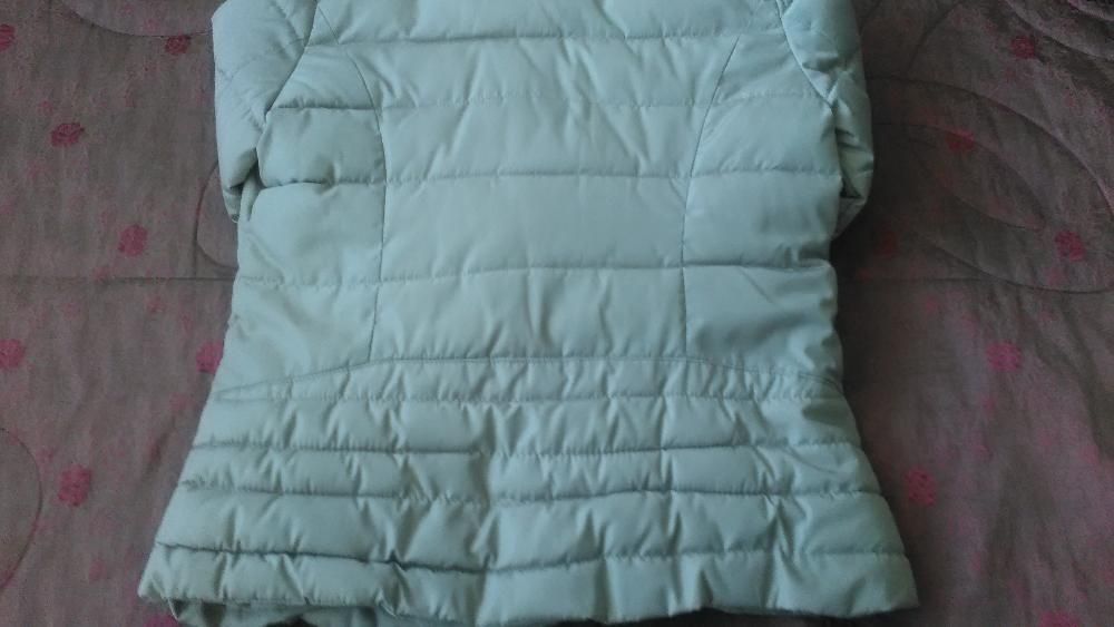 Дамско яке с естествена яка