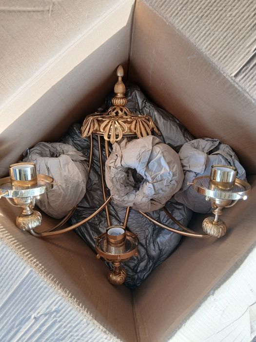 Чешская люстра. Настенный