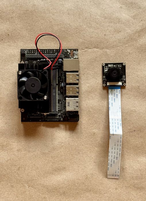 Nvidia Jetson Nano Developer Kit B01 + 8MP IMX219-170 waveshare камера