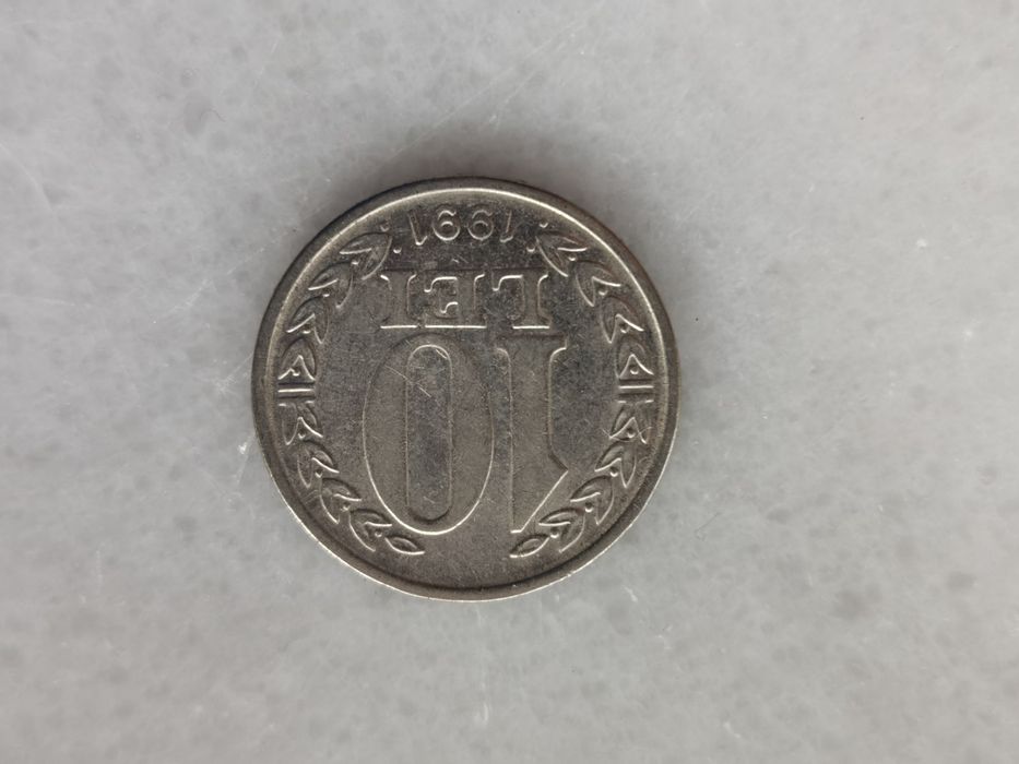 Moneda 10 lei Revolutia 1989