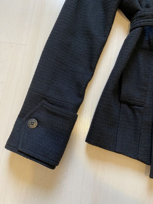 Palton scurt Calvin Klein din stofă cu lână, măsura 38-40