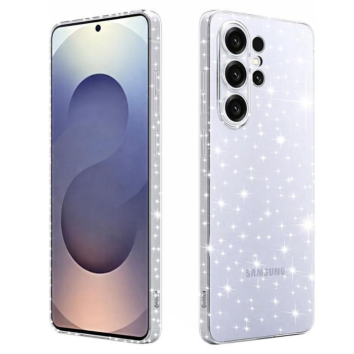 Techsuit sparkleskin series за samsung galaxy s26 ultra - clear