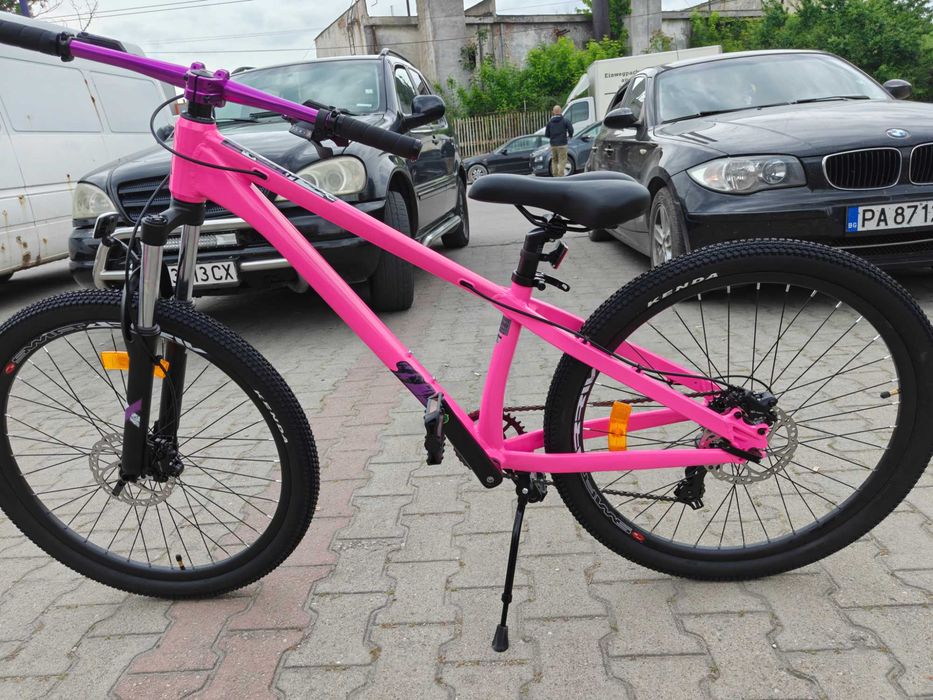 BG Алуминиев велосипед 26" JUMP hdb розов