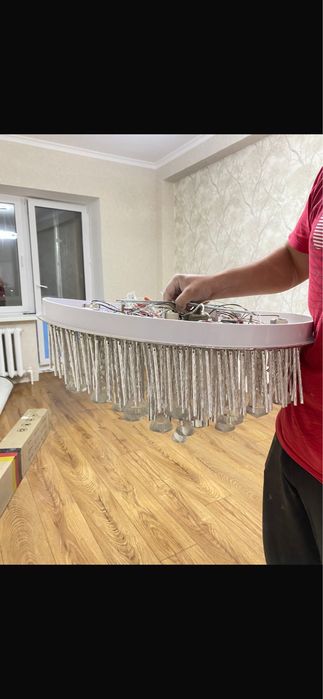 Люстра  3 режима работает