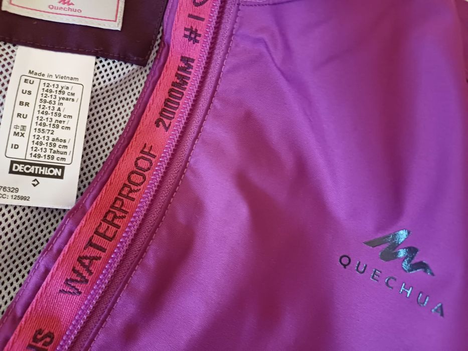 Greaca waterproof cu gluga 12-14 ani