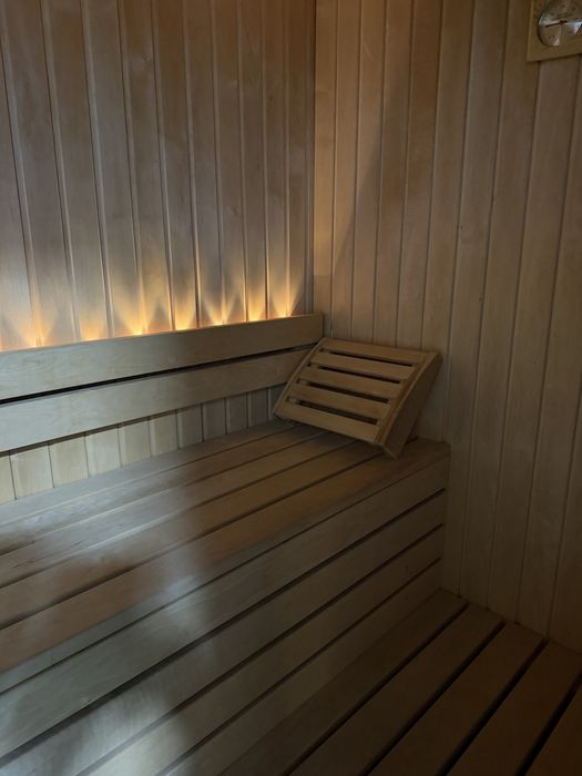 Sauna finlandeza din lemn