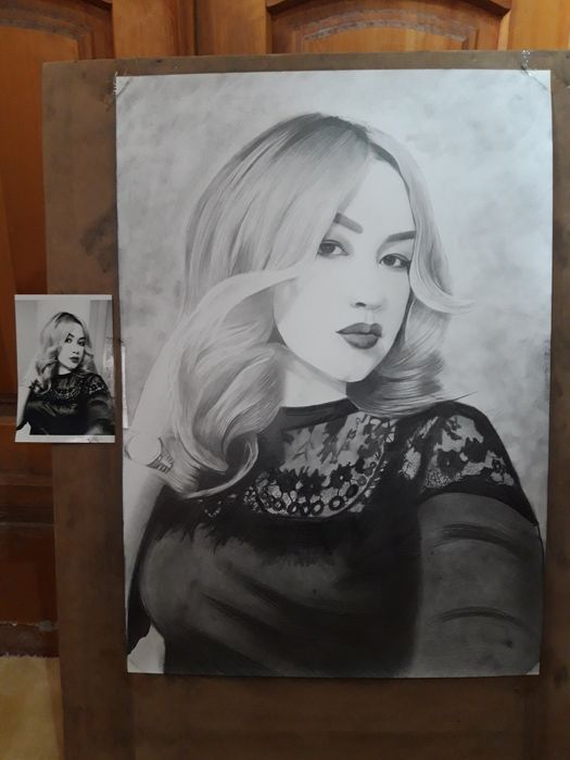 Rassom.Sovg'aga va esdalikka fotodan rasm chizdiring.