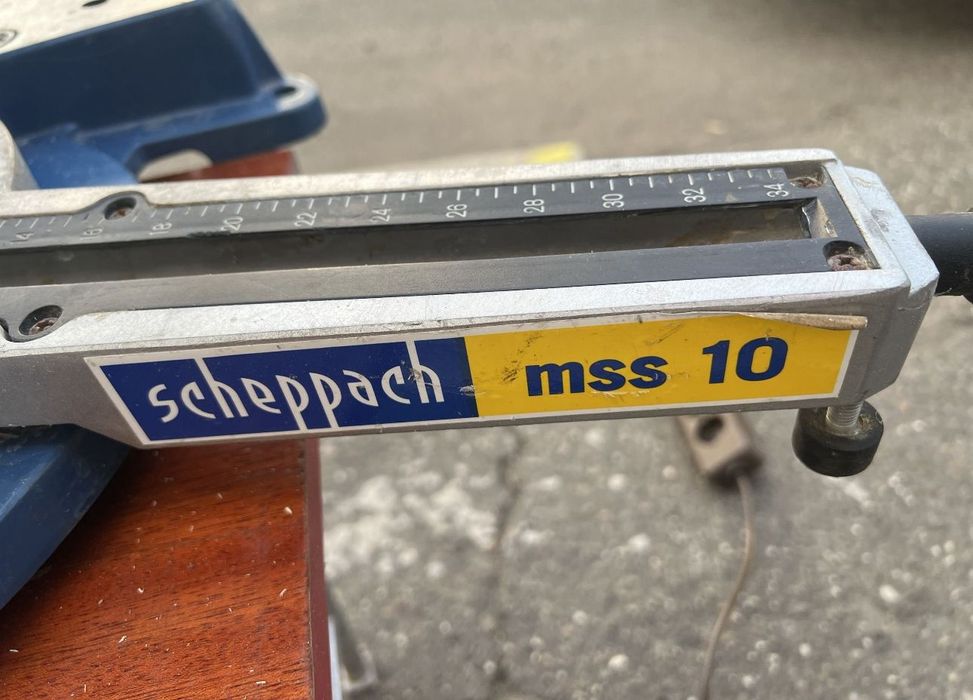 Fierăstrău Scheppach MSS 10 – puternic și precis!