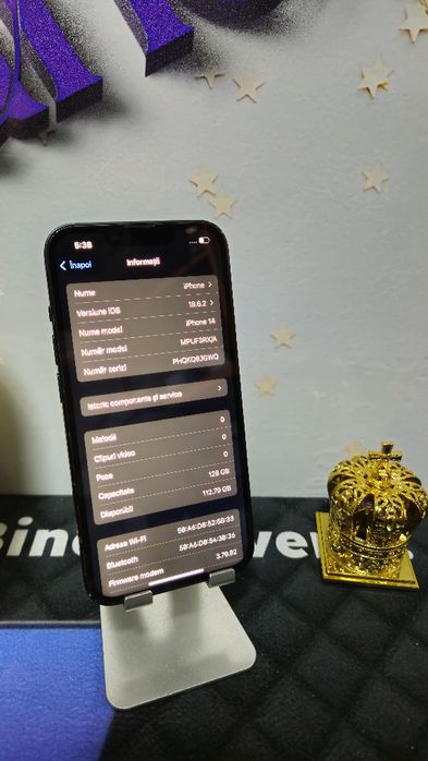 iPhone 14 Blue 5G 128GB Baterie:87%.Preṭ fix!