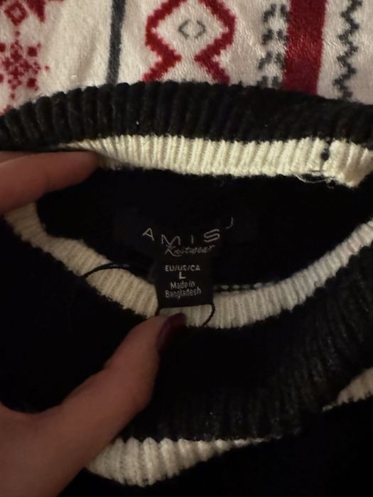 Дамски зимен пуловер