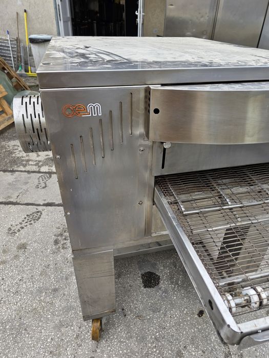 OEM електрическа Италиянска  конвейерна Пицарка с вентилатор HV50/X,85