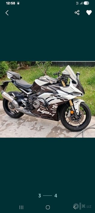 VOGE S660RR сотувда йили 2024 юргани 11800 холати идиад