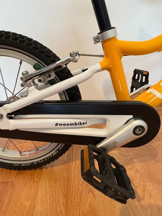 Bicicleta Woom 2 galbena