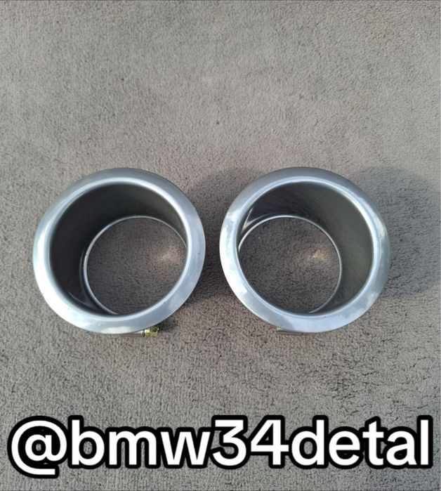 Кольца на решетку бампера бмв Е39