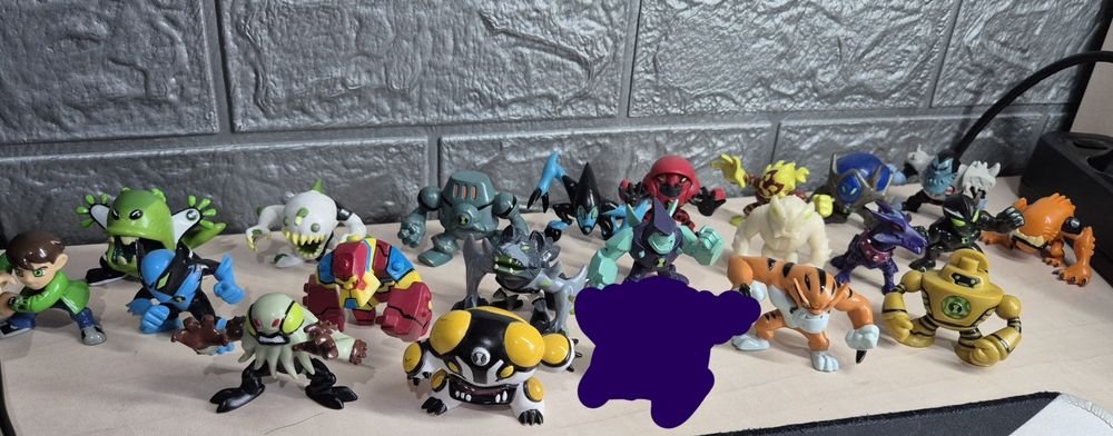 Фигурки бен тен  (разного роста)