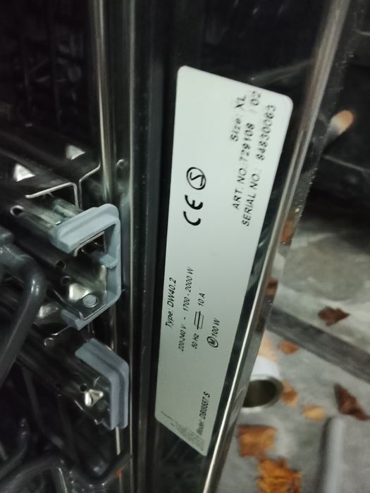 Аско съдомиялна на части