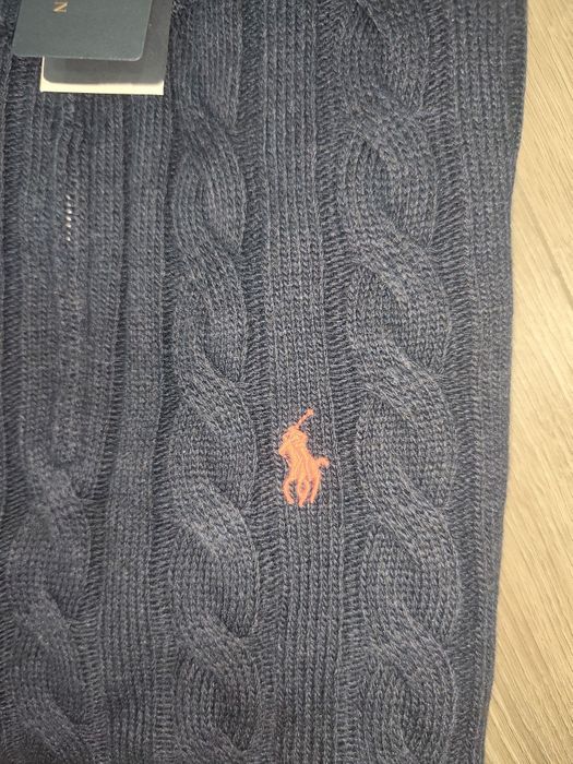 Pulover Ralph lauren albastru inchis marimea L nou cu eticheta