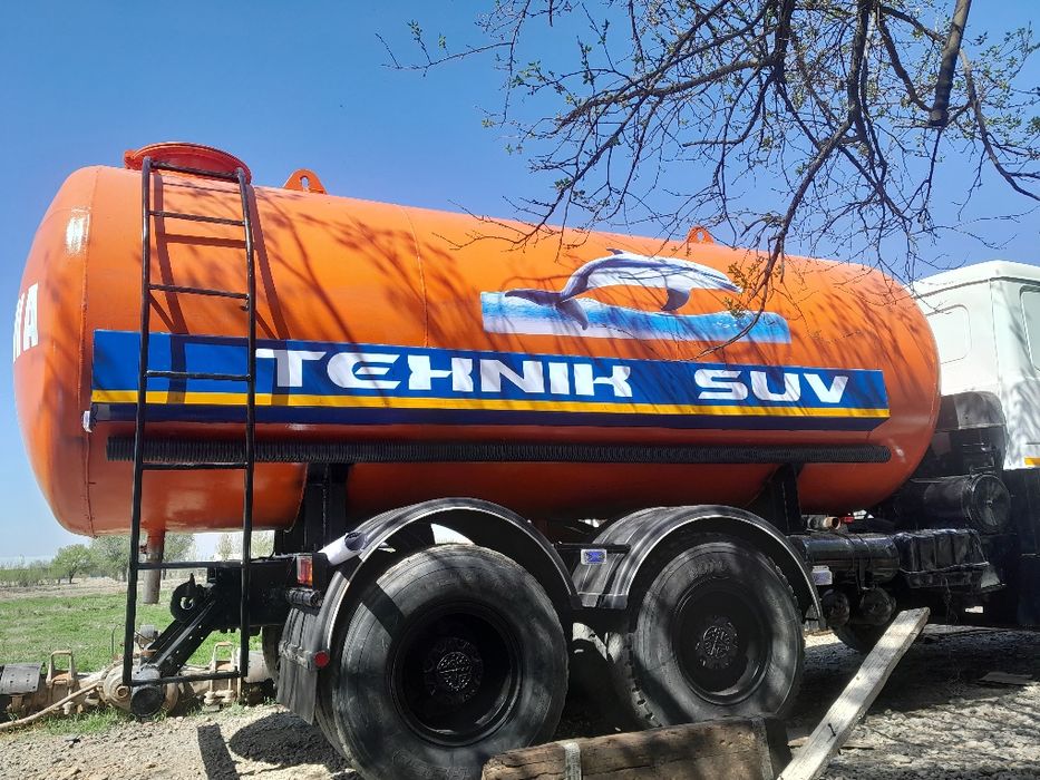 Маз водавоз сотилади сув узи заправка килади олдидан сепади 20 тонна