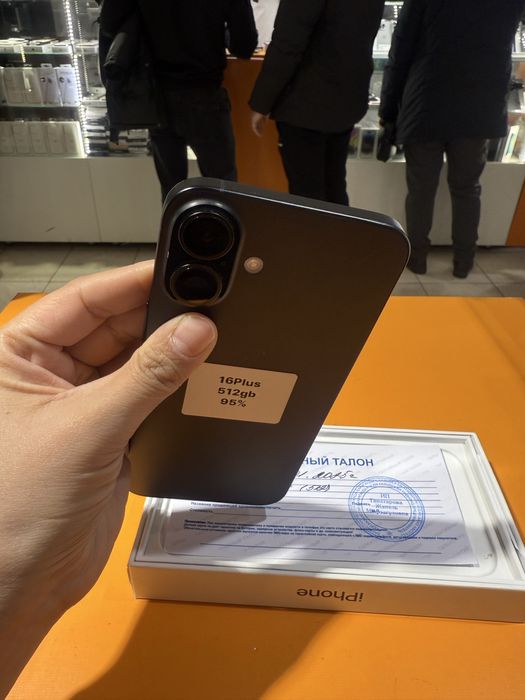 Айфон 16+,512gb,95%