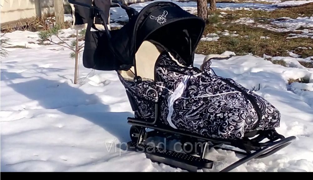 Санки с механизмом  Prampol