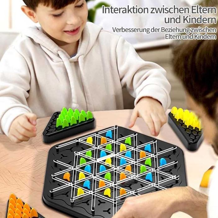 Triangle Chess - Верижна игра шах триъгълник за деца и възрастни