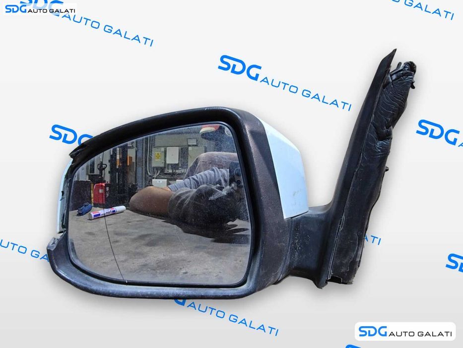Oglinda Retrovizoare Exterioara Stanga Electrica Ford Focus 3 2010 - 2018 (Rama Sparta, Semnalizare Lipsa) [LN1793]