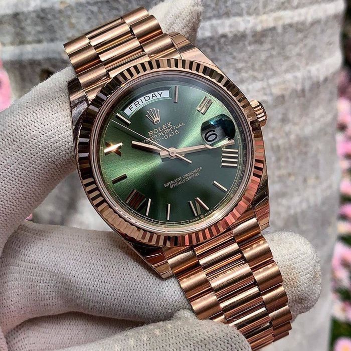 Rolex Daydate  Olive Dial 40,mm