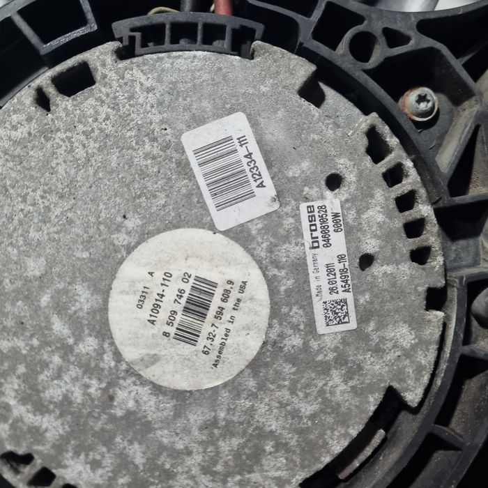 Electroventilator BMW X6 E71 3.0 2007 - 2013 235CP Automata (1638) Diesel 8509746 Garantie