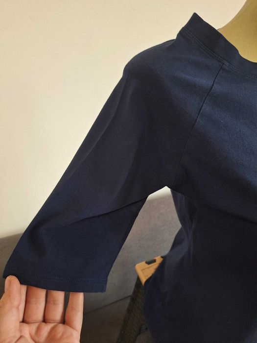 Bluză albastră cu mânecă până la cot mărimea S/M