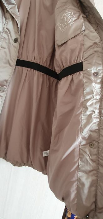 , польто  холофайдер. 46раз200т..куртка серебристого цвета46-48р.450ты