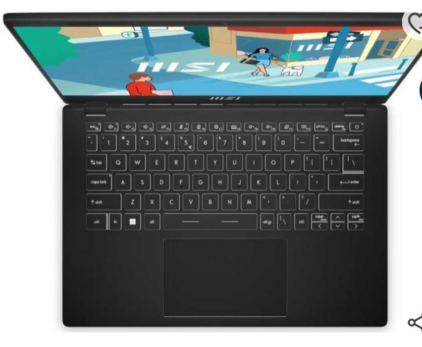 MSIModern НОВ ,16 gb ram ultra thin and light  16gb ram 512 Ssd Laptop