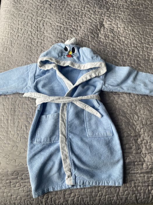 НОВ бебешки халат 92-98 размер