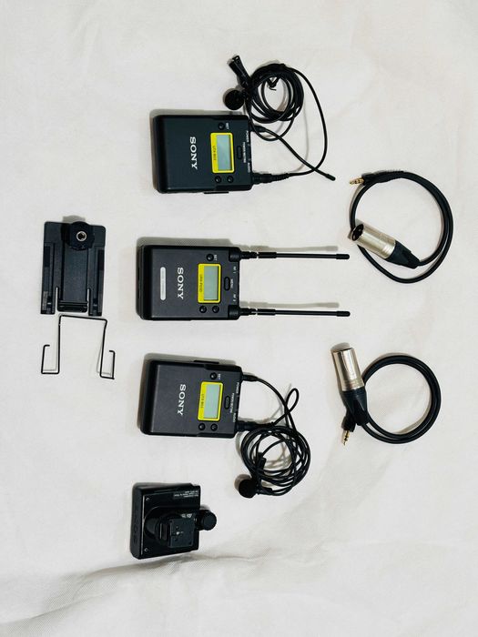 Sony UWP-D – URX-P03D Dual + 2x UTX-B03 | Kit lavaliere profesional