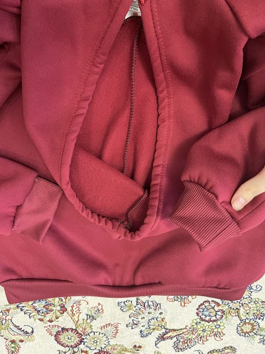 бордовая толстовка универсал