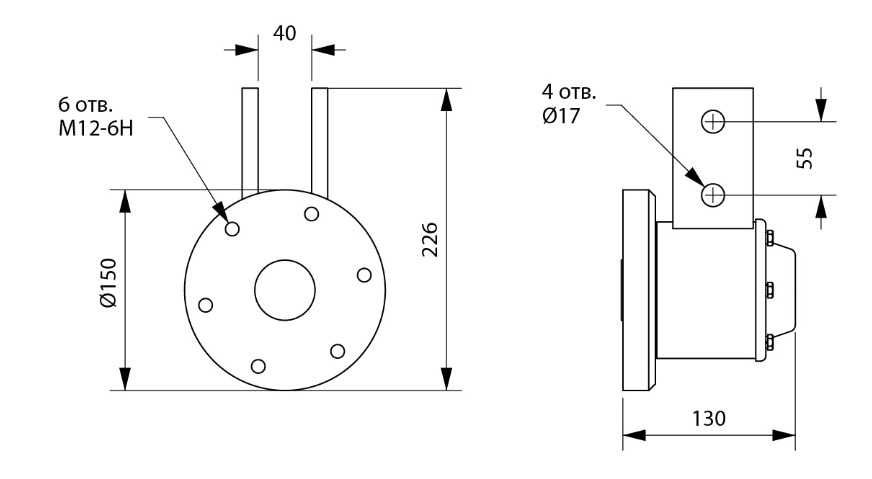 Корпус подшипника режущего узла