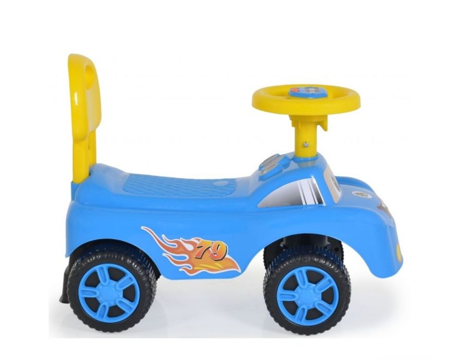 Кола за яздене и бутане ride-on MY FRIEND СИНЯ LORELLI