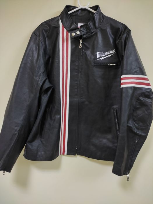 Geaca piele Milwaukee XL