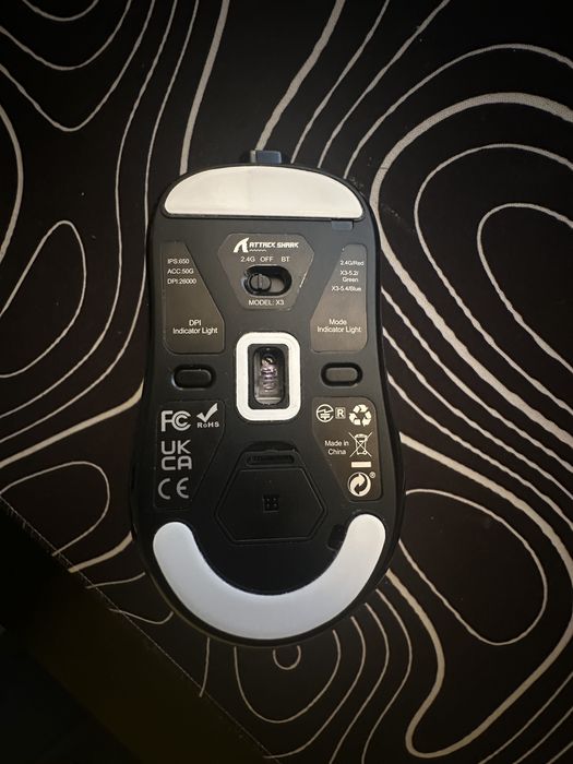 Mouse gaming attack shark x3