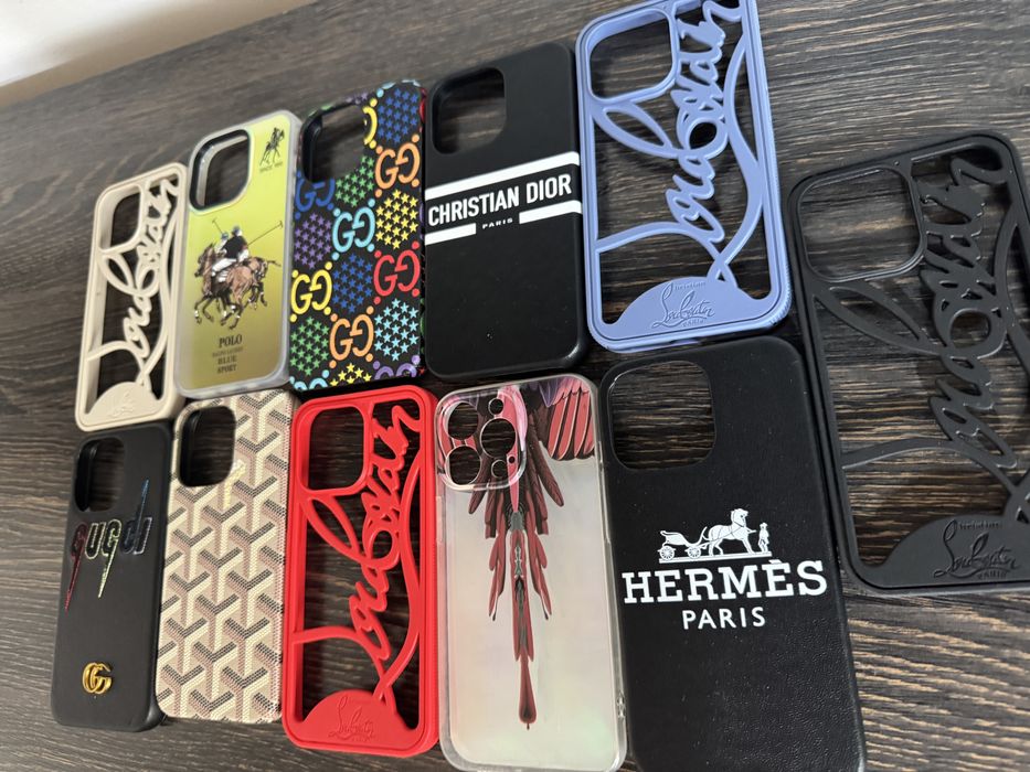 Husa Louboutin Gucci Hermes Moschino Apple iPhone 13 Pro Max / 13 Pro