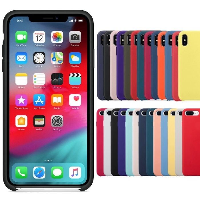 Iphone X XS XS MAX - Husa Slim Liquid Case cu Inside Fin