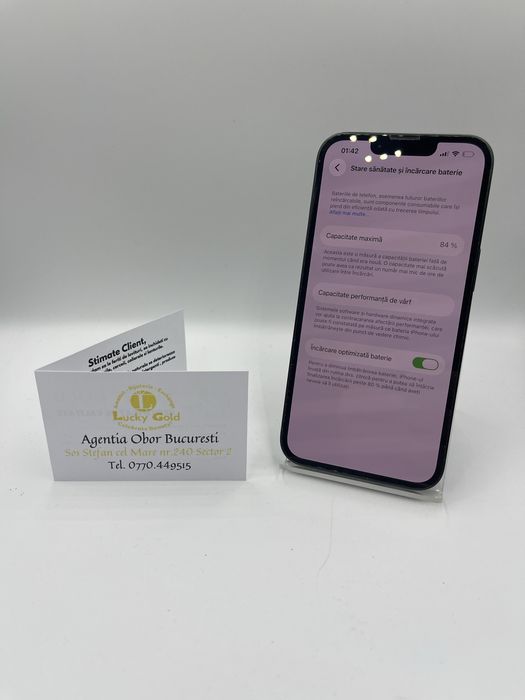 Iphone 13 128GB/84% Baterie FACTURA/GARANTIE #53066