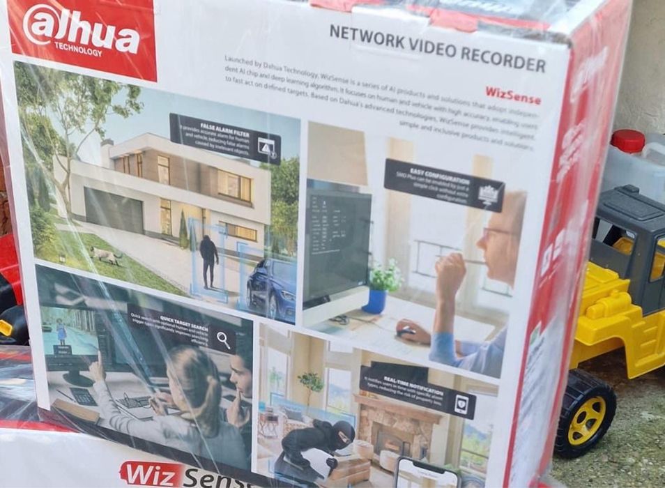 Dahua WizSense NVR5208-8P-EI, 8 canale, 32 MP, 384 Mbps, PoE