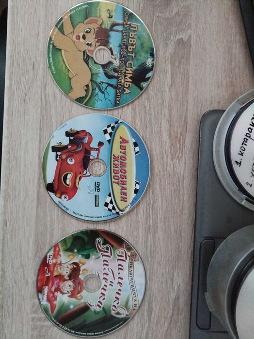 DVD дискове анимации