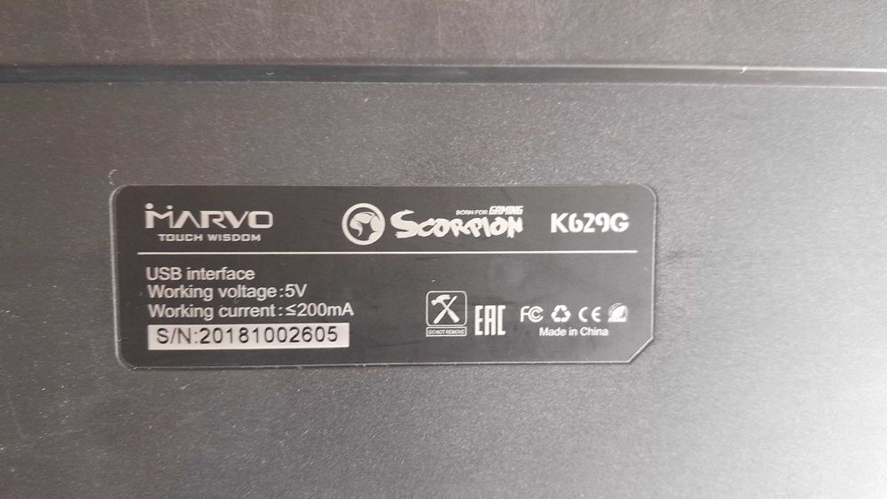 Клавиатура MARVO