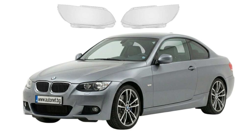 Стъкла за фар BMW E92/E93 2010-2013  Капаци за фар BMW E92 E93 feis